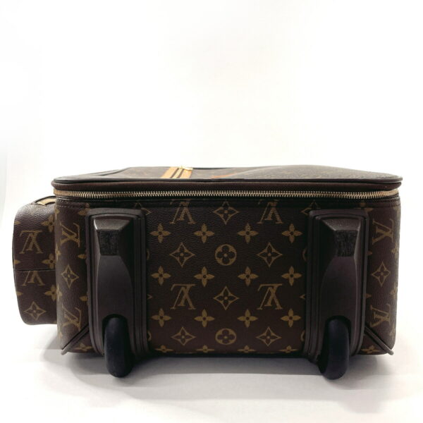 f3029861 4 Louis Vuitton Trolley 50 Bossfort Suitcase Monogram Canvas Brown