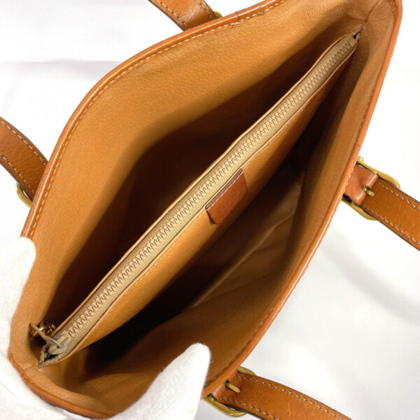 f3029865 8 Celine Macadam Tote Bag Leather Brown