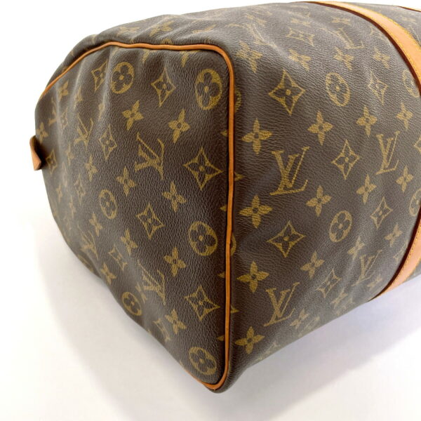 f3040020 5 Louis Vuitton Keepall 45 Bag Monogram Canvas Brown