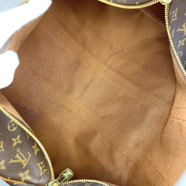 f3040020 8 Louis Vuitton Keepall 45 Bag Monogram Canvas Brown