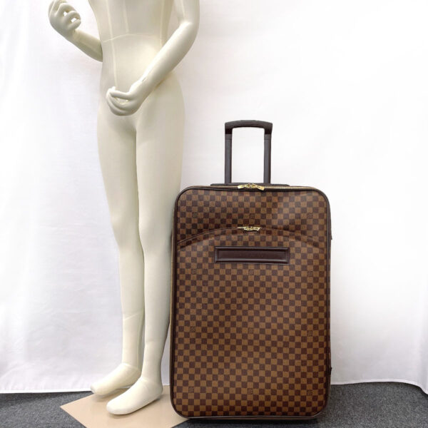 f3040026 14 Louis Vuitton Pegas 65 Carry Bag Damier Brown