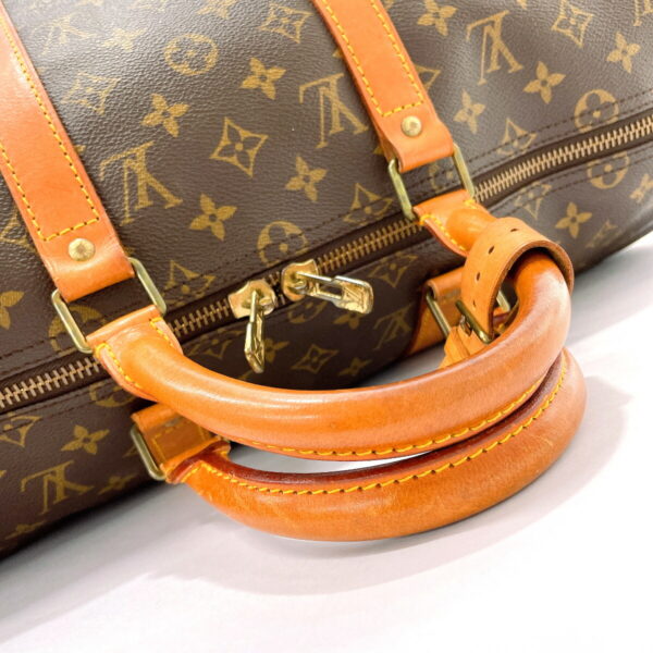 f3071464 7 Louis Vuitton Keepall 50 Bag Monogram Canvas Brown