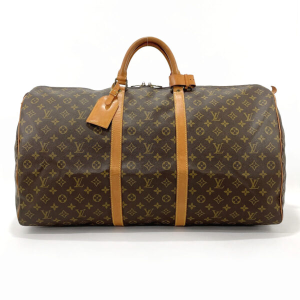 f3071554 1 Louis Vuitton Keepall 60 Bag Monogram Brown