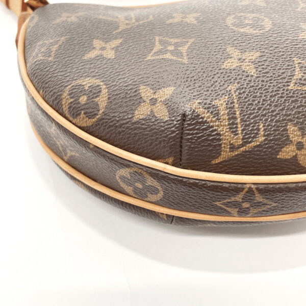 f3071573 5 Louis Vuitton Croissant PM Shoulder Bag Monogram Canvas Brown