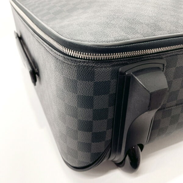 f3071575 4 Louis Vuitton Pegas 55 Suitcase Damier Graphite Black