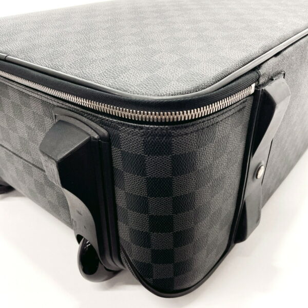 f3071575 5 Louis Vuitton Pegas 55 Suitcase Damier Graphite Black