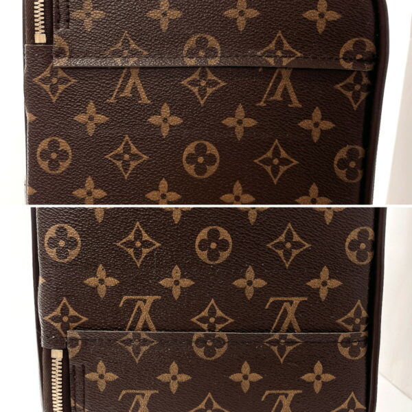 f3071576 14 Louis Vuitton Pegas 55 Suitcase Monogram Canvas Brown