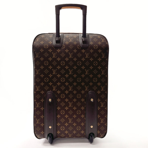 f3071576 3 Louis Vuitton Pegas 55 Suitcase Monogram Canvas Brown