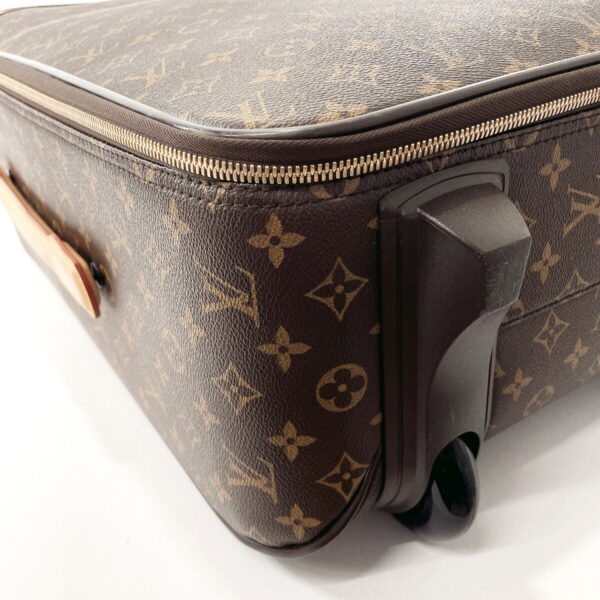 f3071576 5 Louis Vuitton Pegas 55 Suitcase Monogram Canvas Brown