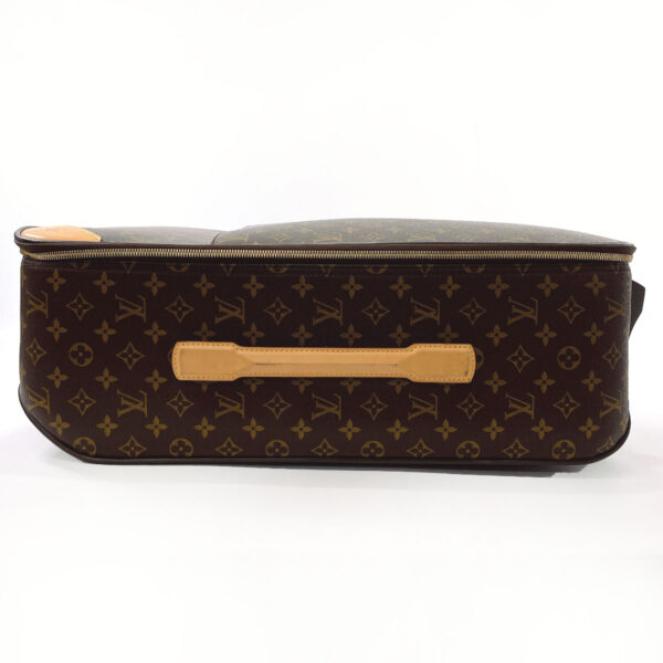 f3071576 7 Louis Vuitton Pegas 55 Suitcase Monogram Canvas Brown