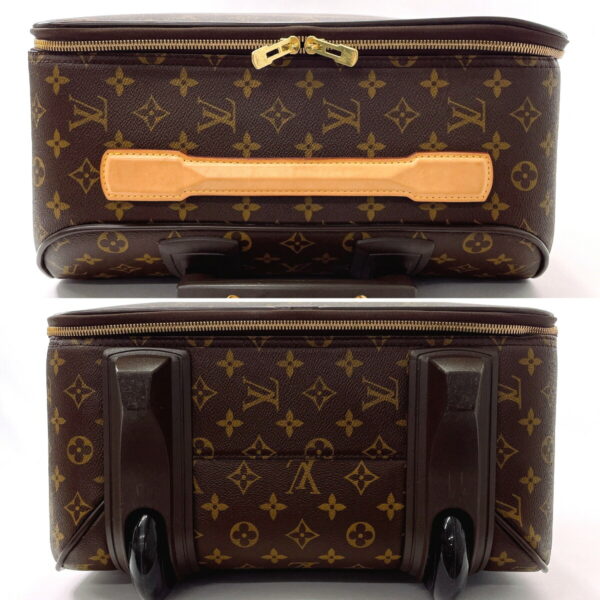 f3071576 8 Louis Vuitton Pegas 55 Suitcase Monogram Canvas Brown