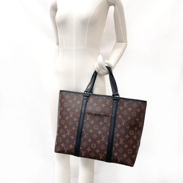 f3092139 13 Louis Vuitton Weekend Tote PM 2Way Tote Bag Monogram Macassar