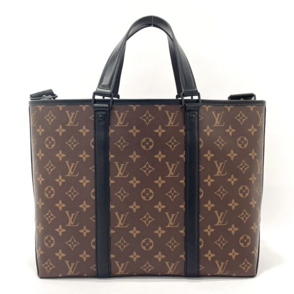 f3092139 3 Louis Vuitton Weekend Tote PM 2Way Tote Bag Monogram Macassar