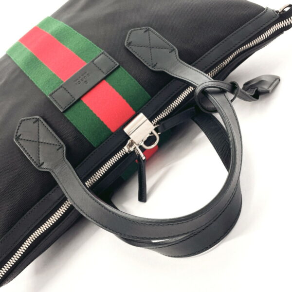 f3092150 7 Gucci Techno Duffel Bag Sherry Line Black