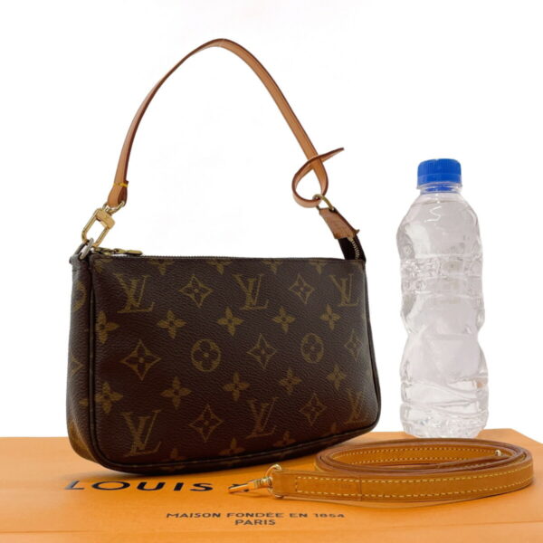 f3092199 20 Louis Vuitton Pochette Accessoire 2Way Shoulder Bag Brown