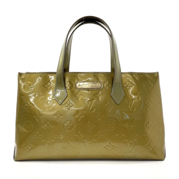 f3113003 1 Louis Vuitton Wilshire PM Handbag Monogram Vernis Green