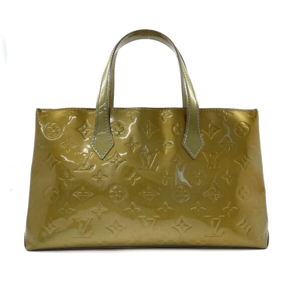 f3113003 3 Louis Vuitton Wilshire PM Handbag Monogram Vernis Green