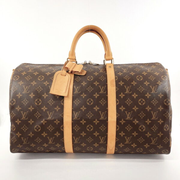 f3113022 1 Louis Vuitton Keepall Bandouliere 50 Bag Monogram Brown