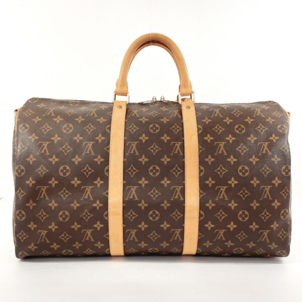 f3113022 3 Louis Vuitton Keepall Bandouliere 50 Bag Monogram Brown