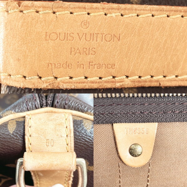 f3113022 9 Louis Vuitton Keepall Bandouliere 50 Bag Monogram Brown