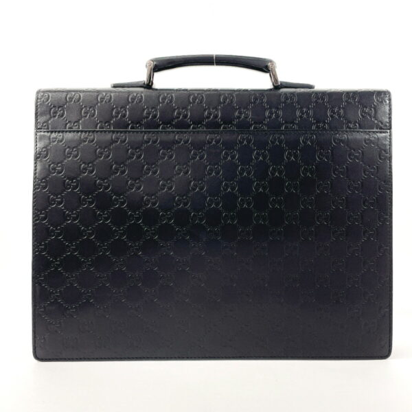 f3113057 3 Gucci Business Bag Shima Leather Black