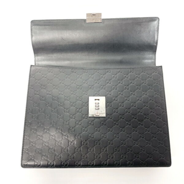 f3113057 8 Gucci Business Bag Shima Leather Black