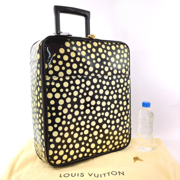 f3113080 2 Louis Vuitton Pegasus 45 Suitcase Monogram Vernis Dot Infinity