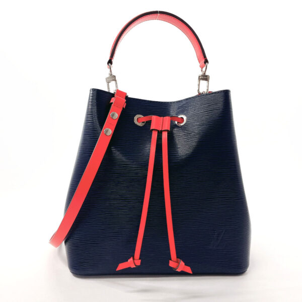 f3113081 1 Louis Vuitton Neonoe Shoulder Bag Epi Leather Navy