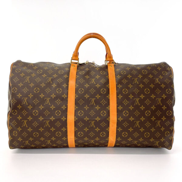 f4013866 3 Louis Vuitton Keepall 60 Bag Monogram Brown