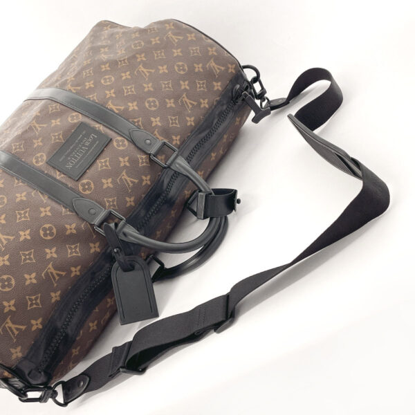 f4013898 7 Louis Vuitton Waterproof Keepall 55 Bag Monogram Brown