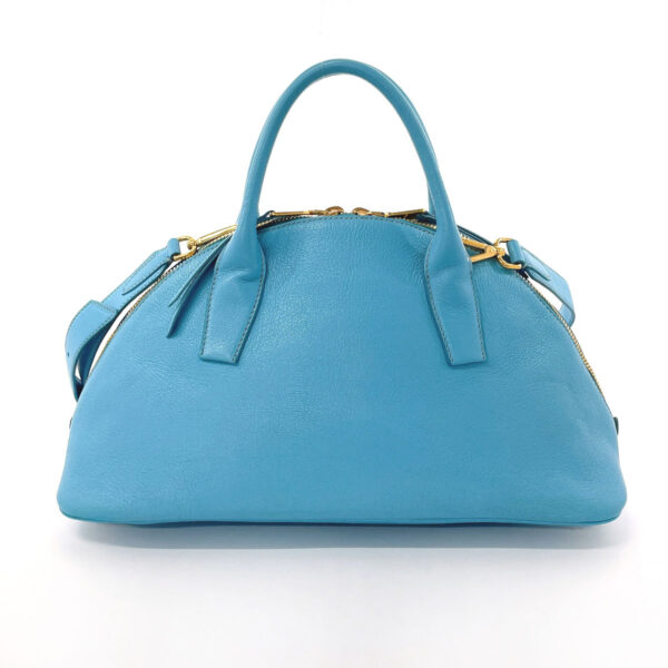 f4013905 3 Miu Miu Mini 2Way Handbag Leather Blue