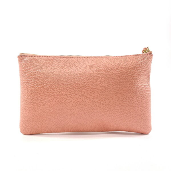 f4013916 20 Gucci Bamboo Tassel Clutch Bag Leather Pink