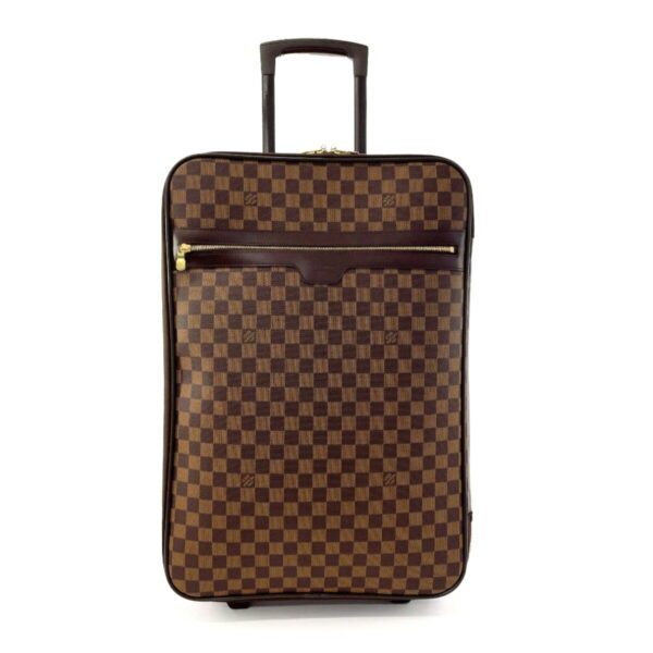 f4034367 1 Louis Vuitton Pegasus 55 Suitcase Damier Canvas Brown