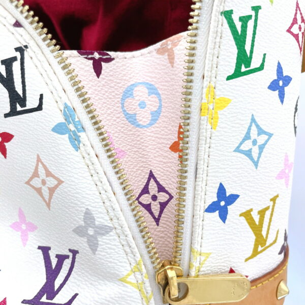 f4034397 30 Louis Vuitton Alma Handbag Monogram Multicolor White