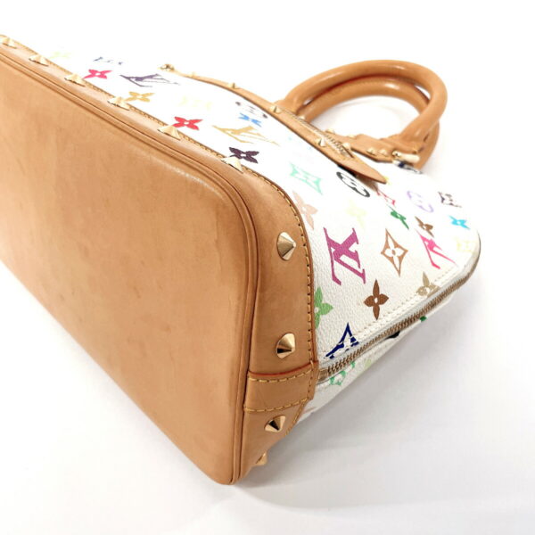 f4034397 6 Louis Vuitton Alma Handbag Monogram Multicolor White