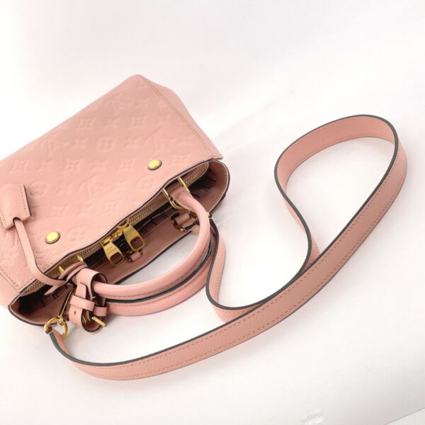 f4044554 7 Louis Vuitton Montaigne BB 2Way Empreinte Pink