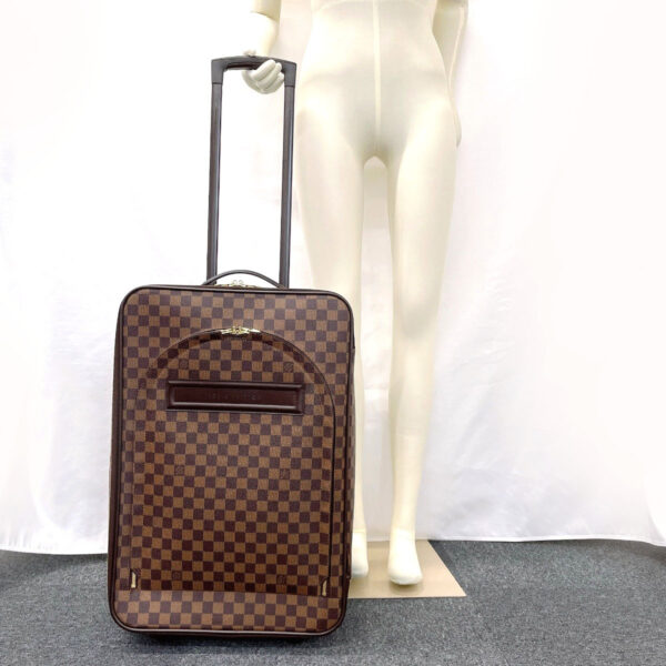 f4054742 12 Louis Vuitton Pegasus 55 Suitcase Damier Brown