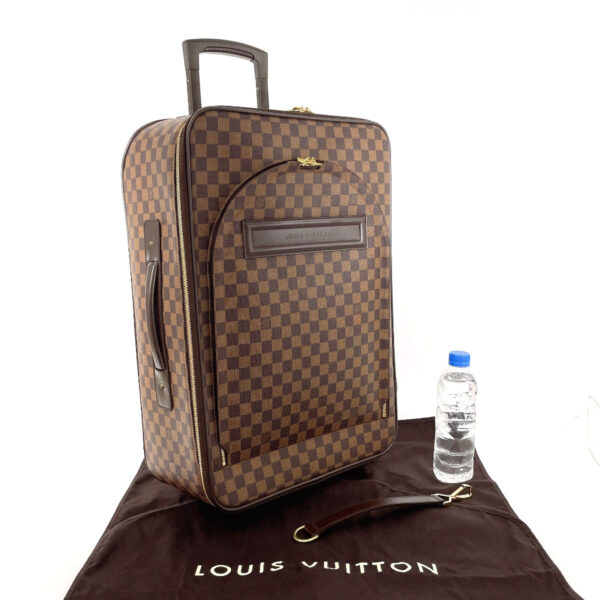 f4054742 2 Louis Vuitton Pegasus 55 Suitcase Damier Brown