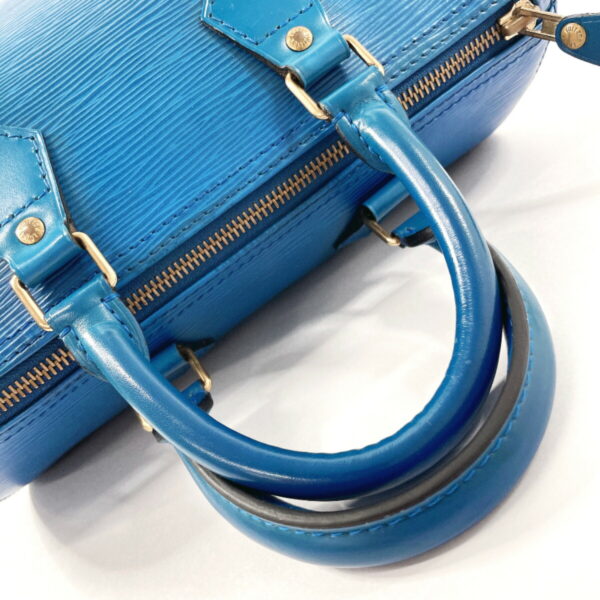 f4054753 7 Louis Vuitton Speedy 25 Handbag Epi Leather Blue