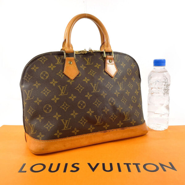 f4054763 2 Louis Vuitton Alma Handbag Monogram Brown