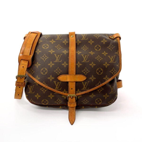 f4075237 1 Louis Vuitton Saumur 30 Shoulder Bag Monogram Brown