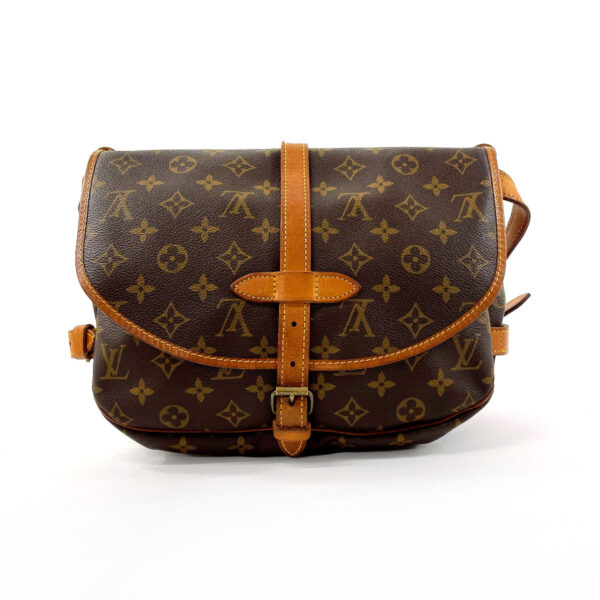 f4075237 3 Louis Vuitton Saumur 30 Shoulder Bag Monogram Brown