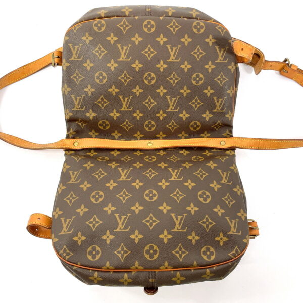 f4075237 8 Louis Vuitton Saumur 30 Shoulder Bag Monogram Canvas Brown