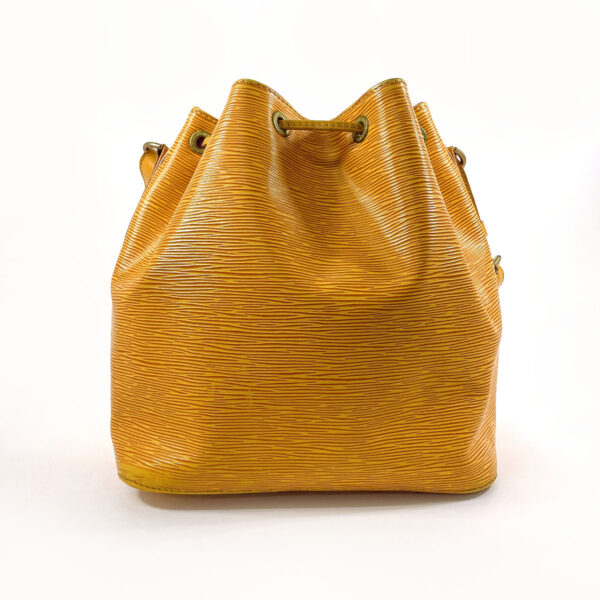 f4075238 3 Louis Vuitton Petit Noe Shoulder Bag Epi Leather Yellow