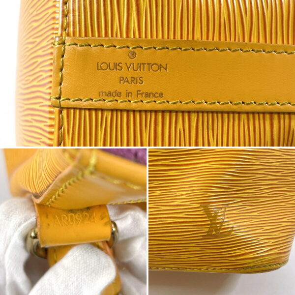 f4075238 9 Louis Vuitton Petit Noe Shoulder Bag Epi Leather Yellow