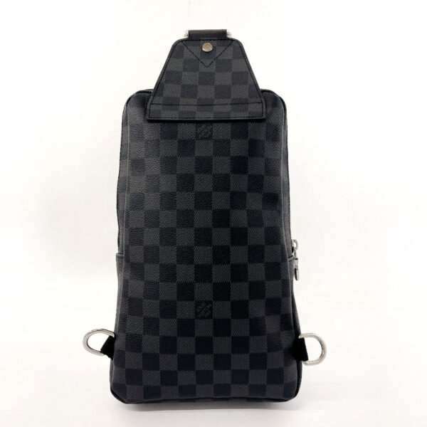 f4075278 3 Louis Vuitton Avenue Sling Bag Damier Graphite Black