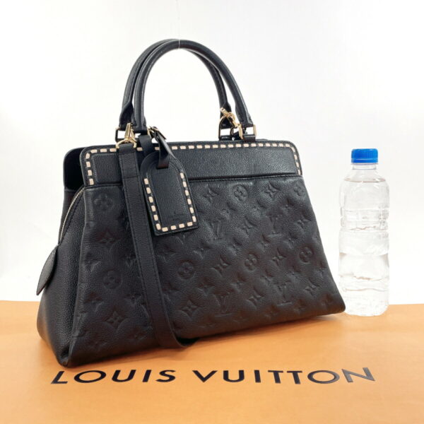 f4075312 2 Louis Vuitton Vosges Handbag Monogram Empreinte Black