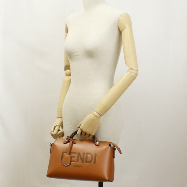 fen8bl146081 a Fendi By The Way Medium Handbag Brown