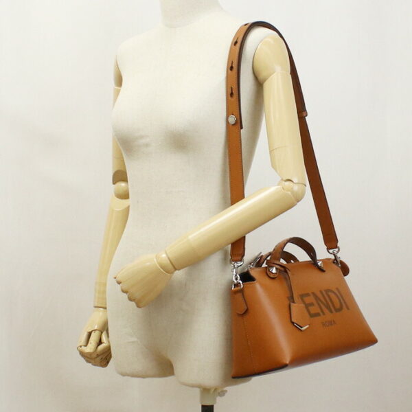 fen8bl146081 b Fendi By The Way Medium Handbag Brown