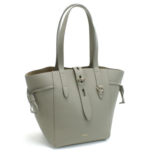 furbzt0fua031 1 Furla Net Tote Bag Gray